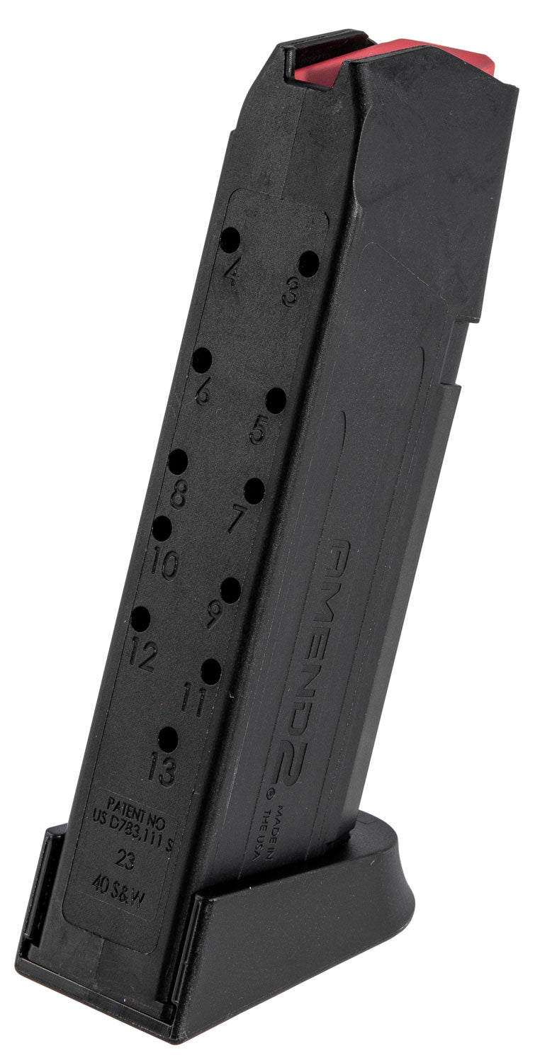 Amend2 A2-23 .40 S&W 13-Rd Polymer Glock 23 Magazine