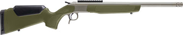 CVA Scout TD V3 400 Legend 20" 1-Rd Break-Action Rifle - Stainless/OD Green Synthetic