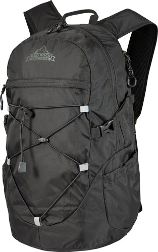 Red Rock Gear Scout Backpack 20L Black 600D Polyester