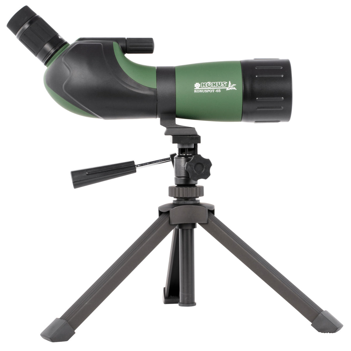 Konus Konuspot-65 15-45x65mm Angled Spotting Scope w/Tripod, Case & Smartphone Adapter