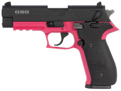 GSG FireFly 22 LR, 4" Barrel, Pink Frame, Black Slide/Grip, 10rd