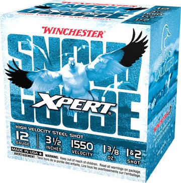 Winchester Ammunition Xpert Snow Goose 12 Gauge 3.5" 1-3/8 oz #1&2 Shot - Box or Case