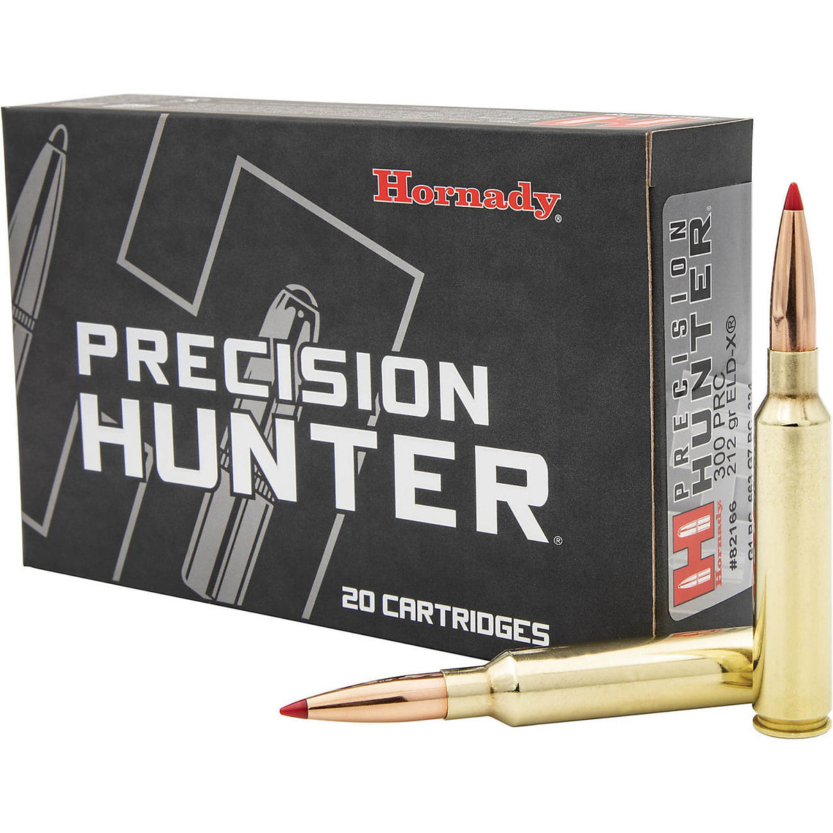 Hornady 300 PRC Ammunition Precision Hunter 212GR ELD-X 20 Rd Box