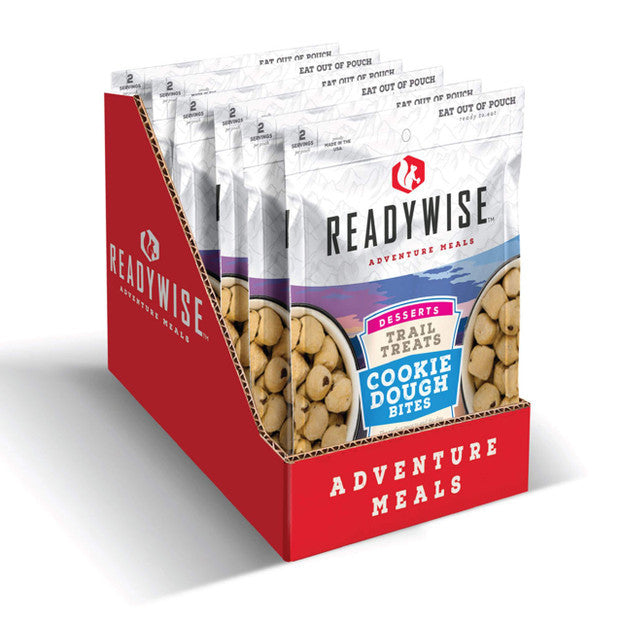 ReadyWise Trail Treats Cookie Dough Snacks (2 SERVING POUCH, 6 PACK)