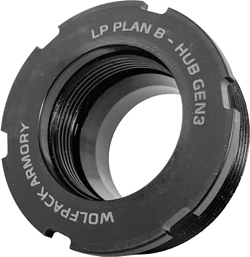 Wolfpack Armory Low Profile HUB Adapter 1.375x24 Black Nitride