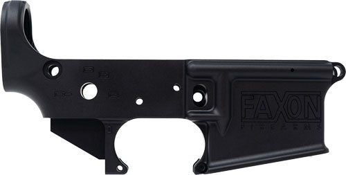 Faxon Firearms AR-15 Forged Stripped Lower Receiver - Black Anodized