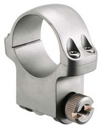 Ruger 5K 1" High Stainless Steel Scope Ring - 52mm Objective
