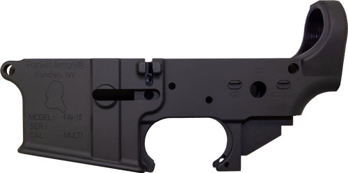 Franklin Armory FAI-15 Multi-Cal Forged AR-15 Stripped Lower - Binary Marked - Black