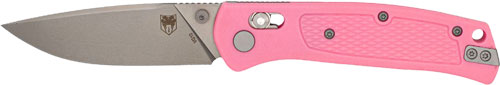 CobraTec Knives EDC Scout Bar Lock 3.12" VG-10 Drop Point Pink Grivory Folding Knife