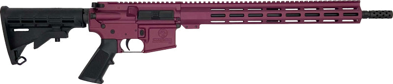 Great Lakes Firearms AR-15 .223 Wylde 16" 30+1 Semi-Auto Rifle - Black Cherry