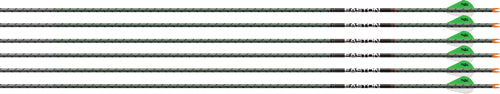 EASTON ARROW 5MM FMJ MAX 340 2" BLAZER HALF-OUT 6PK