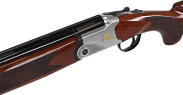 Iver Johnson 600LW 12 Gauge 3" 30" VR Over/Under Shotgun - Silver/Black Walnut