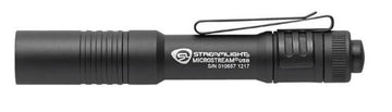 STREAMLIGHT MICROSTREAM USB WHITE LED BLACK W/POCKET CLIP
