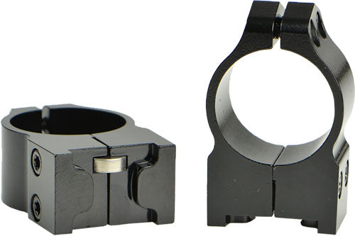 Warne Scope Mounts Maxima 1" Medium Matte Scope Rings - Ruger M77 / Hawkeye / Super Redhawk