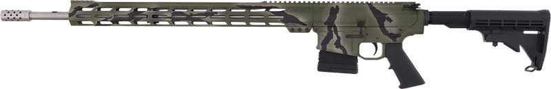Great Lakes Firearms AR-10 .243 Win 24" 5+1 Semi-Auto Rifle - Pursuit Green