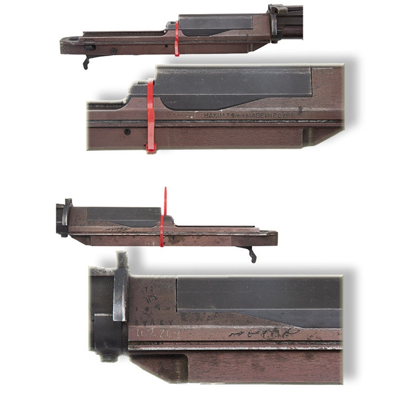Egypt Hakim 8mm Barreled Action - Good Condition - C&R Eligible
