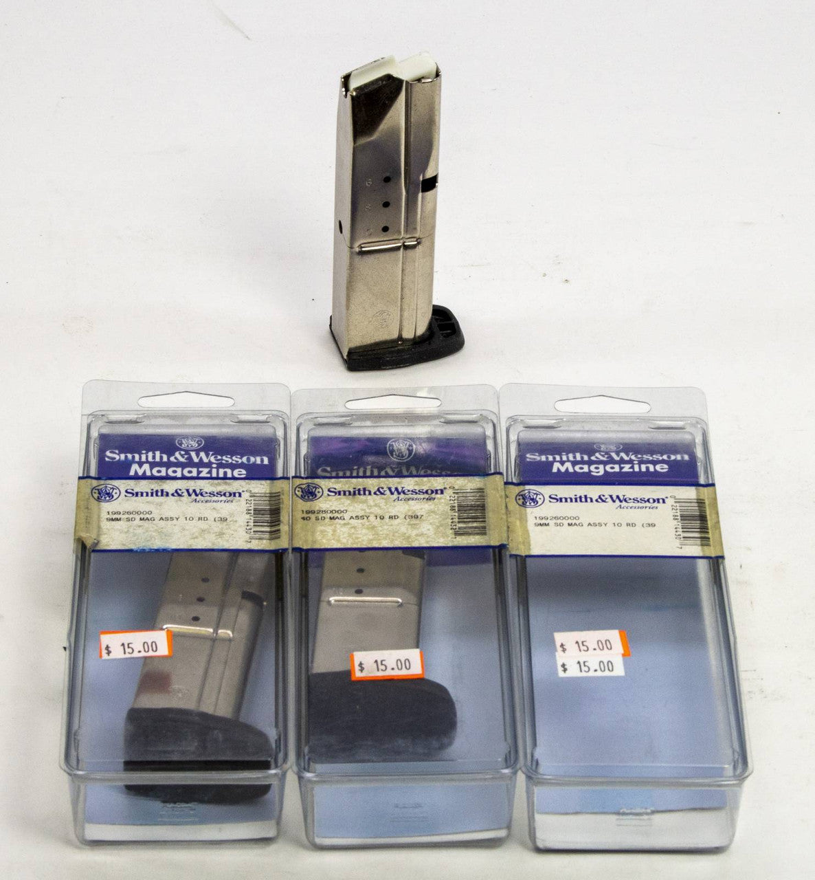3 NEW SMITH AND WESSON SD40 10RD MAGS