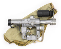 SVD Dragunov Scope 4x24 POSP- 400m Range Finding Reticule Calibrated For 1.7m Height - Red Illuminated Reticle
