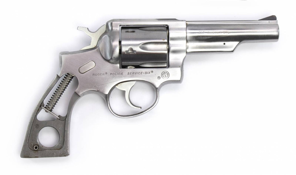 RUGER POLICE SERVICE SIX .357 4 BARREL STAINLESS5938
