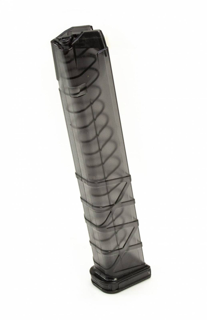 SDS 9mm 33rd Polycarbonate Mag - Fits Glock - Smoke