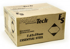 MaxxTech Essential Steel 7.62x39 124 grain 1000rd Case