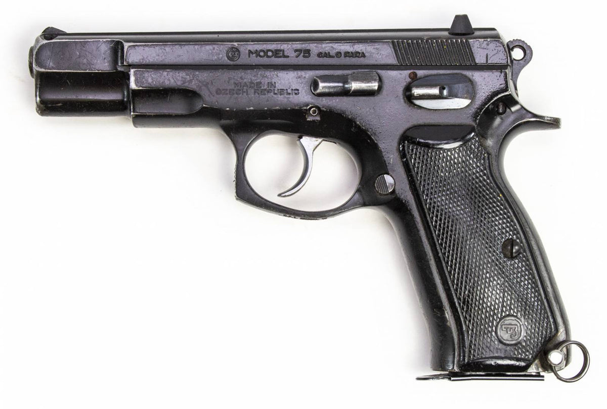 Ceska CZ75 9mm Caliber Black Pistol - Used Condition7175