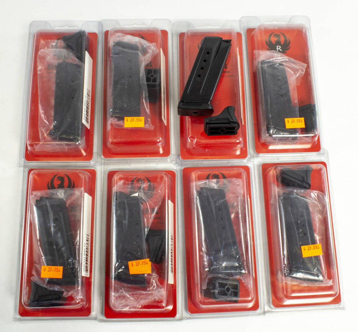 8 NEW RUGER SR9C 10RD MAGS W/EXTENSION