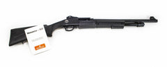 Monastor 103 12 Gauge Pump Shotgun w/Ghost Ring Sights -  Black - 5pk