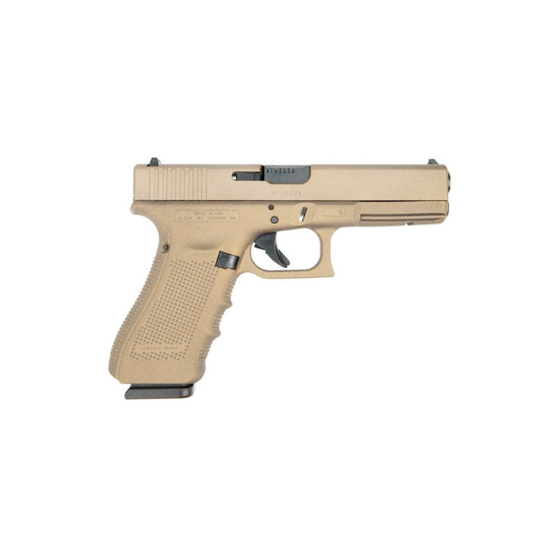 Glock G17 G4 9mm Luger in Desert Tan - 4.48 Barrel