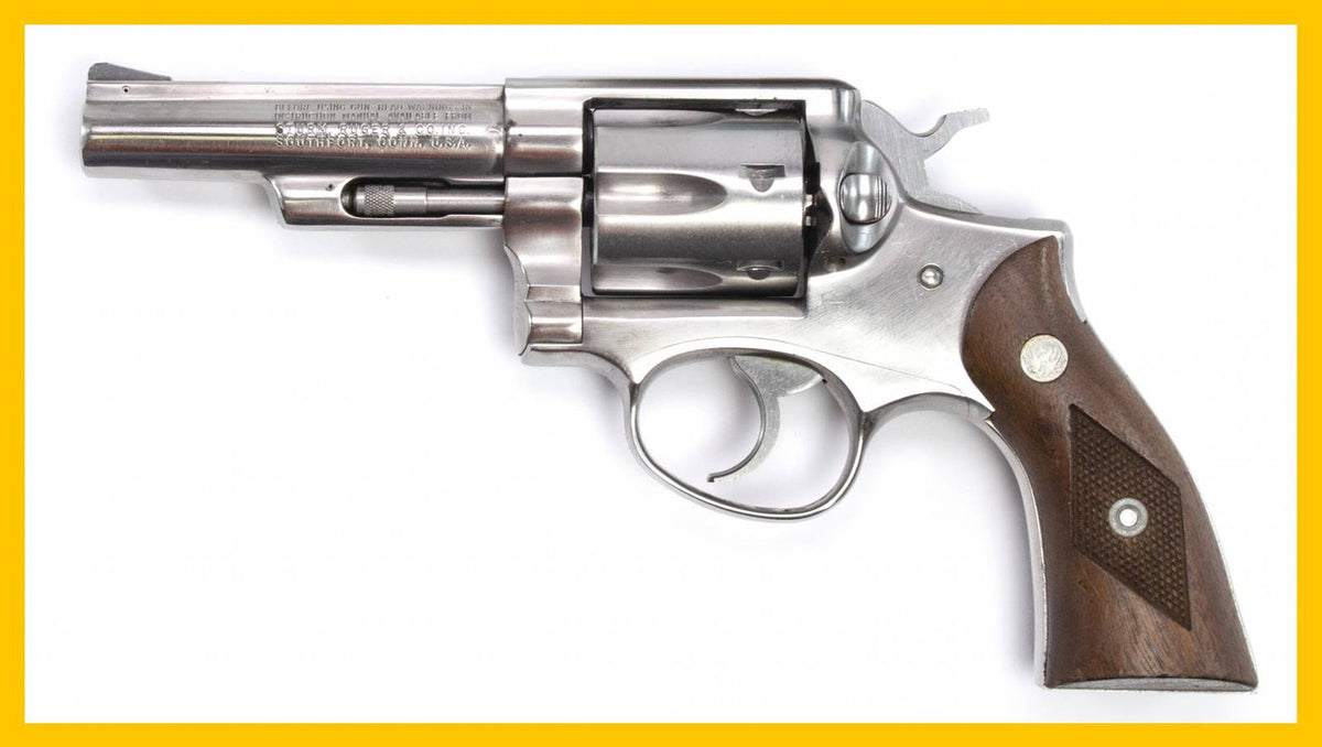 RUGER POLICE SERVICE SIX .357 4 BARREL - STAINLESS