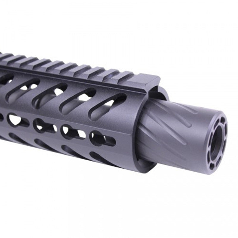 AR-15 .223/5.56mm Muzzle Compensator with QD Blast Shield