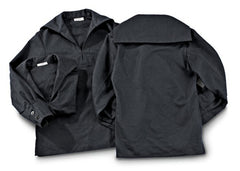 GERMAN GABARDINE DARK BLUE NAVY MIDDY - MEDIUM