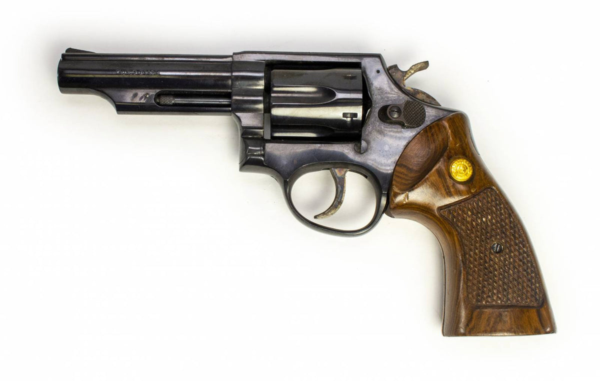 BRAZIL TAURUS 65 .357 4 BARREL FIXED SIGHTS BLUED REVOLVER-USED