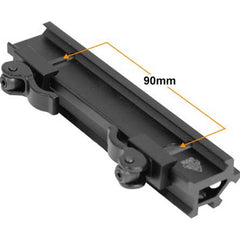 UTG 2-Rail 13 Slot Angle Mount w/QD Level Locking System