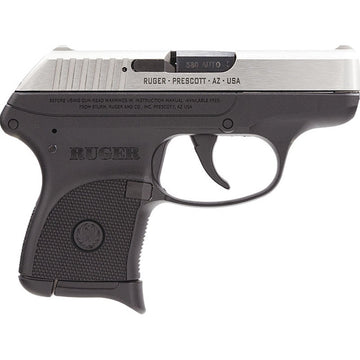 Ruger LCP .380 ACP with Stainless Slide/Black Grip