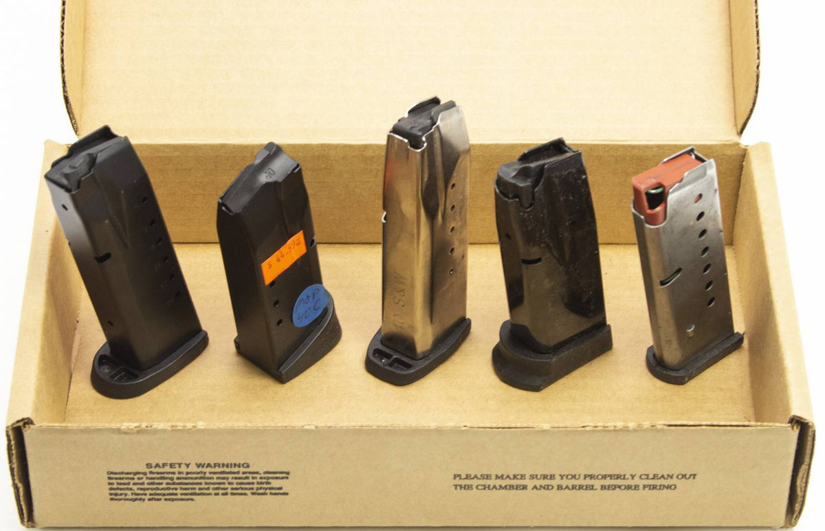 5 USED S&W .40 CAL MAGS