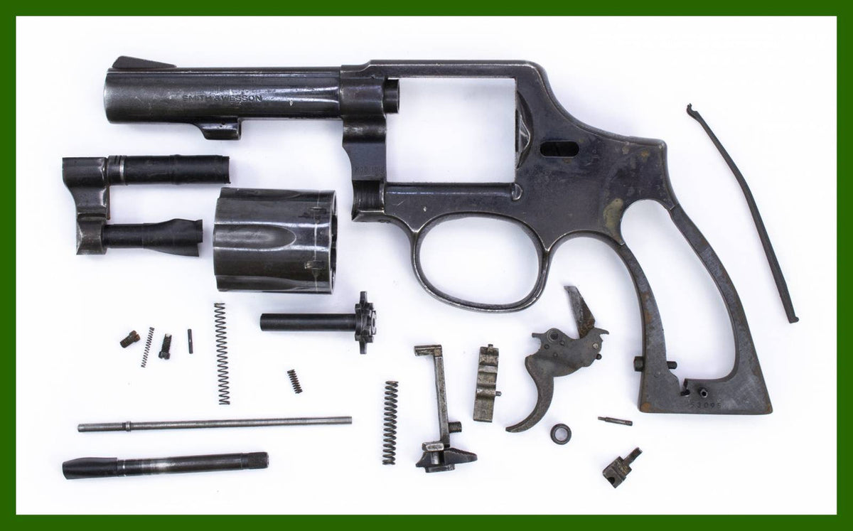 S&W 10-6 Revolver, .38 Special, 4 Heavy Barrel, Blued4138