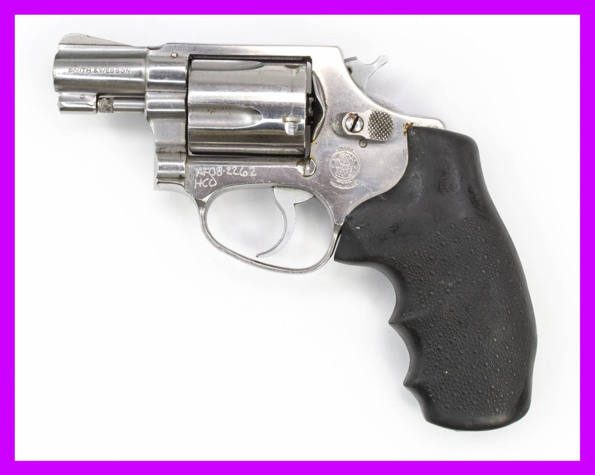 S&W 60 Revolver, .38 Special, 1 7/8" Barrel, Fixed Sights, Bobbed Hammer, Stainless Steel