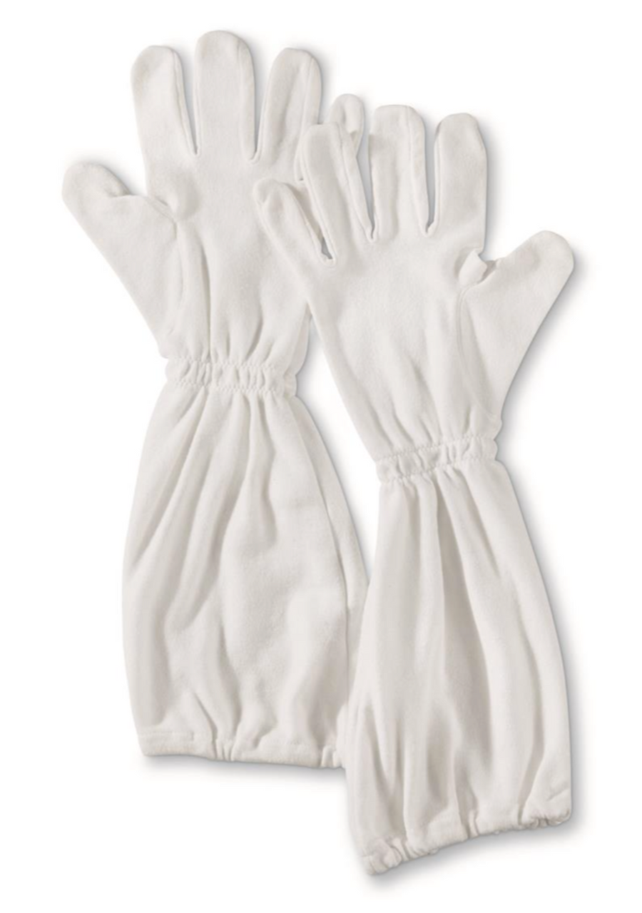 GERMAN WHITE FLAME RETARDENT GLOVES LIKE NEW