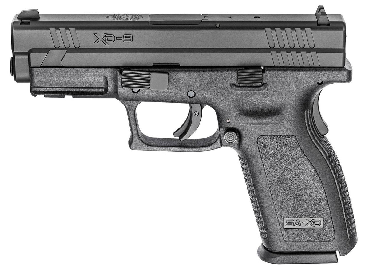 Springfield Armory XDD9101HC XD Service Defender Legacy 9mm Luger 4 16+1 Railed Black Frame Black Melonite Steel Slide Black Polymer Grip
