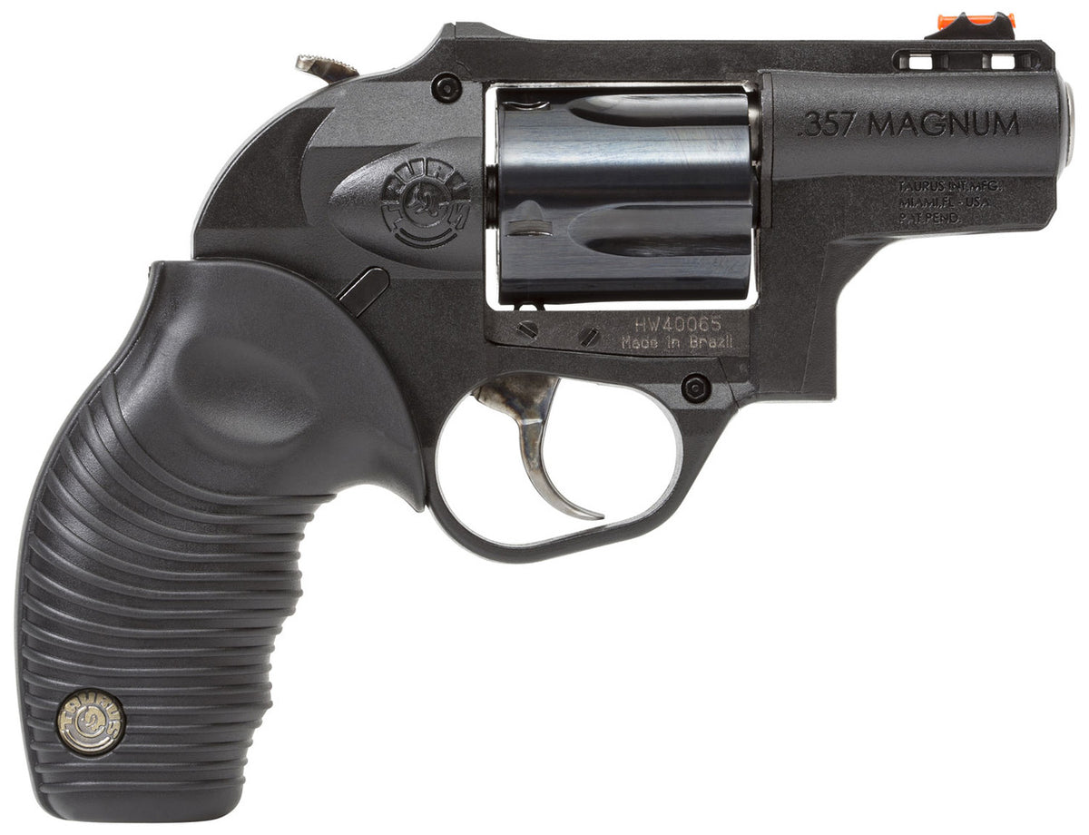 Taurus 2605021PLY 605 357RemMag 2 5rd Hard Rubber Grip Poly Frame Blued