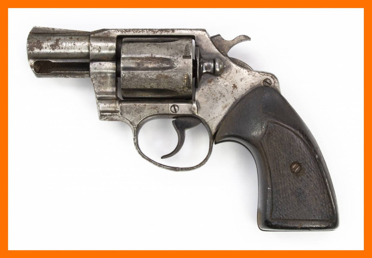 Colt Detective Revolver, .38 Special, 2 Barrel, Blued