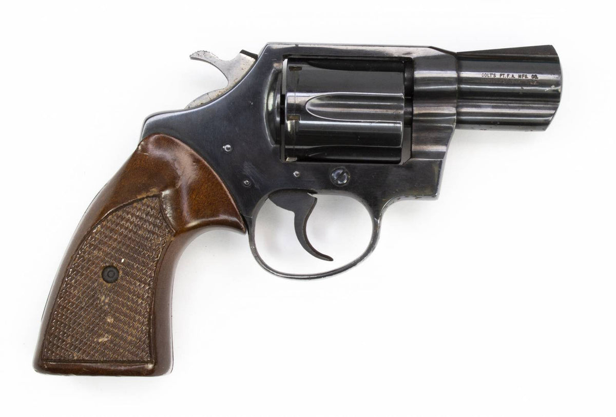 COLT DETECTIVE SPECIAL REVOLVER 3rd ISSUE 38 SPECIAL 2 BARREL FIXED SIGHTS - BLUE