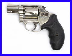 S&W 32-1 38 S&W 2 BARREL NCKL FIXED SIGHTS ROUND BUTT