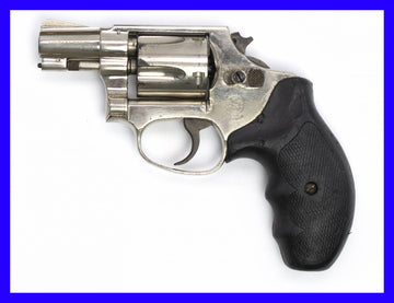 S&W 32-1 38 S&W 2 BARREL NCKL FIXED SIGHTS ROUND BUTT