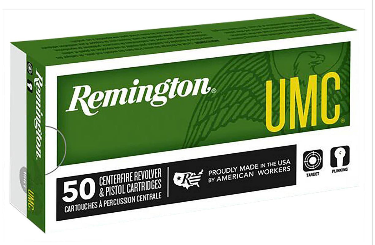 Remington UMC 40 S&W 180 gr Metal Case FMJ 50rd Box