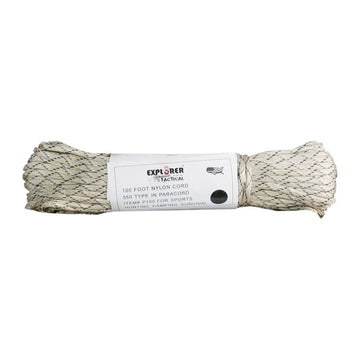 100 ft. Heavy Duty 550 lb. Paracord - Khaki Mix
