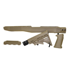 Tapco 16780 Intrafuse SKS T6 Collapsible Stock with Bayonet Cut Composite FDE