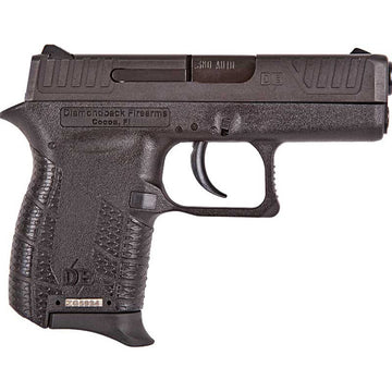 Diamondback DB380 Micro-Compact 380 ACP 2 6+1 Black Black Stainless Steel Slide Black Polymer Grip