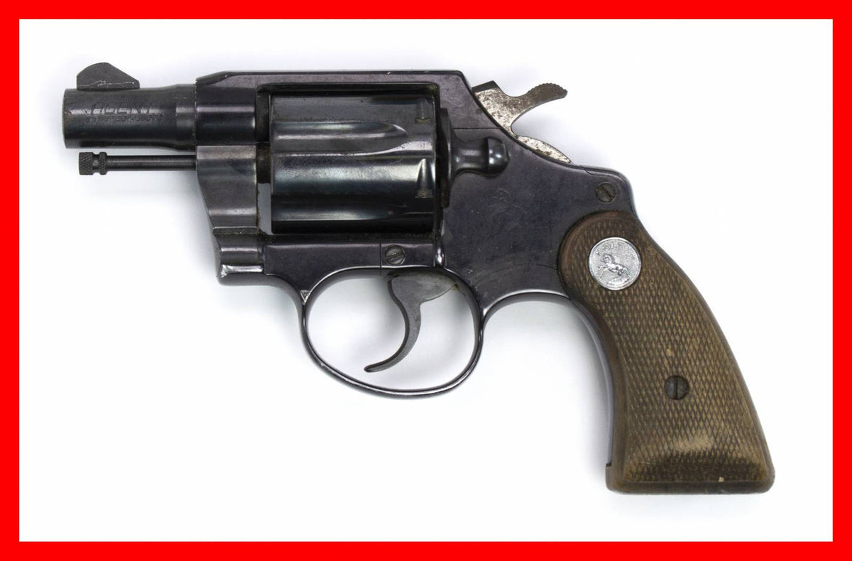 Colt Agent Revolver .38 Special 2 Barrel, Blued7084